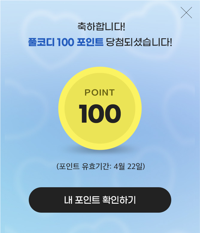 100포인트