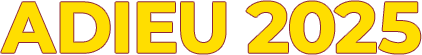 adieu 2025