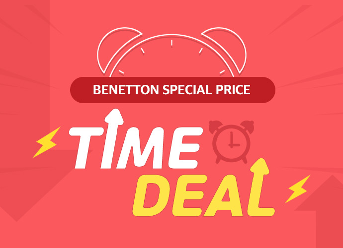 [베네통 타임딜] UP TO 64% SALE