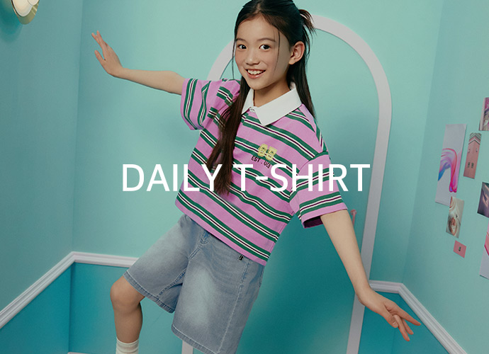 [베네통키즈] 25S DAILY T-SHIRT