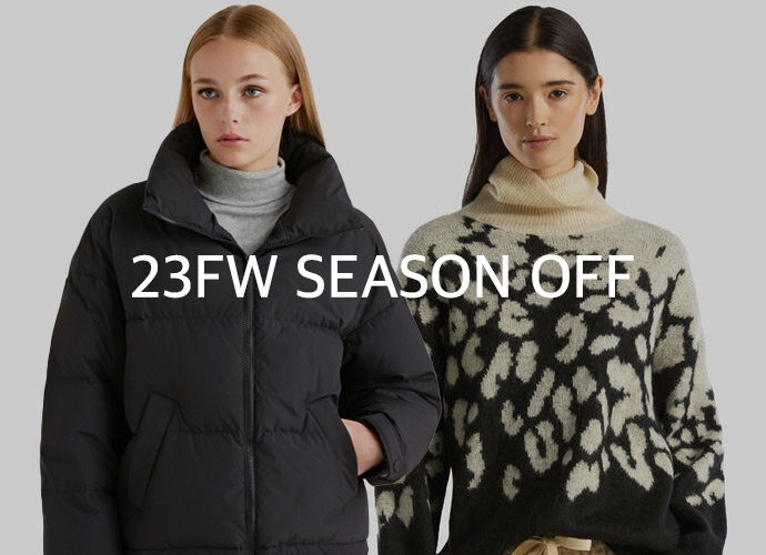 [베네통글로벌] 23FW SEASON OFF