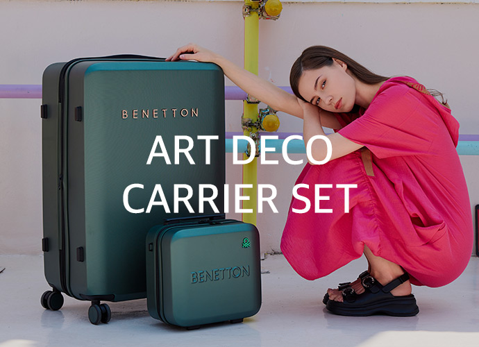 [베네통] ART DECO CARRIER SET