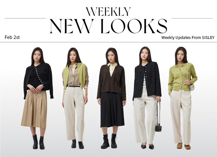 [시슬리] WEEKLY NEW LOOKS_FEB 2st