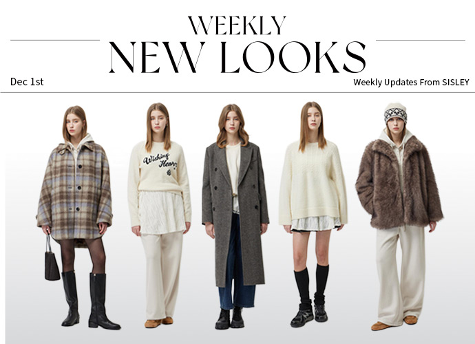 [시슬리] WEEKLY NEW LOOKS_Dec 1st