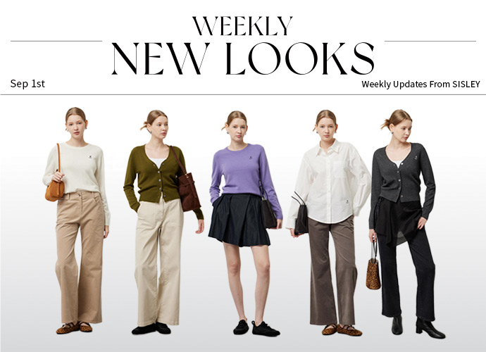 [시슬리] WEEKLY NEW LOOKS_SEPTEMBER 1st