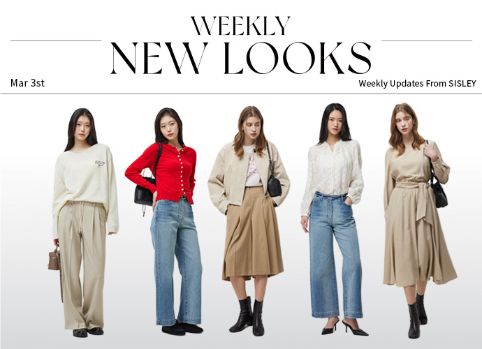 [시슬리] WEEKLY NEW LOOKS_Mar 3st